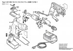 Bosch 0 601 932 769 Gbm 7,2 Ve-1 Cordless Drill 7.2 V / Eu Spare Parts